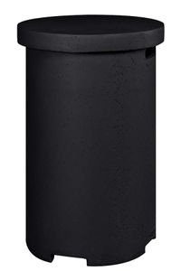 Happy Cocooning: Enclosure Bijzettafel LPG Rond - Zwart