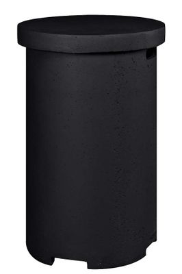Happy Cocooning: Enclosure Bijzettafel LPG Rond - Zwart