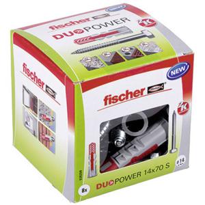 Fischer DUOPOWER 14x70 S LD 2-componenten plug 70 mm 14 mm 538259 10 stuk(s)