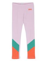 Bobo Choses legging à design colour block - Violet