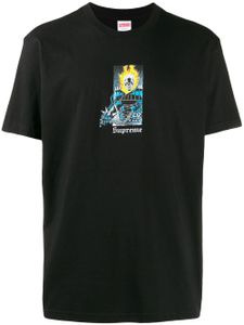 Supreme t-shirt à imprimé graphique - Noir