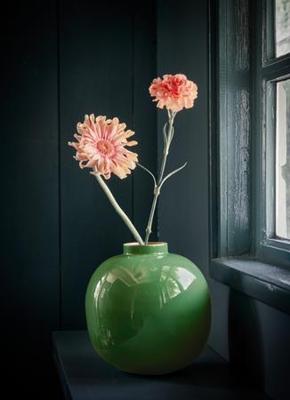 Pip Studio Vaas Metaal Groen 23cm