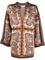 Valentino Garavani haut-tunique en jacquard - Tons neutres