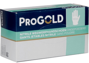 progold handschoenen nitrile disposable l 100 stuks