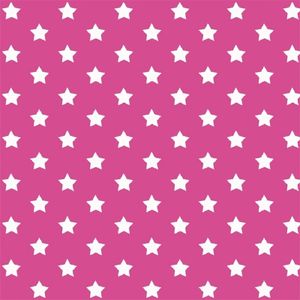 Decoratie plakfolie roze met sterren 45 cm x 2 meter zelfklevend   -