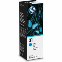 Inkt voor cartridge navulverpakking HP 31 70-ml Cyan Original Ink Bottle Cyaan