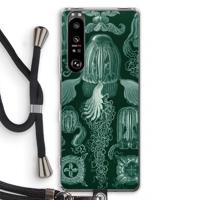 Haeckel Cubomedusae: Sony Xperia 1 III Transparant Hoesje met koord