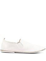 Marsèll mocassins en cuir grainé - Blanc