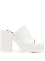 Senso mules Yael en cuir - Blanc - thumbnail