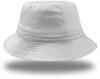 Atlantis AT314 Bucket Cotton Hat - White - One Size