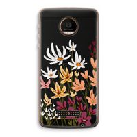 Painted wildflowers: Motorola Moto Z Force Transparant Hoesje