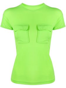 Sunnei t-shirt à poches - Vert