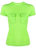 Sunnei t-shirt à poches - Vert - thumbnail