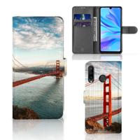 Huawei P30 Lite (2020) | Flip Cover | Golden Gate Bridge