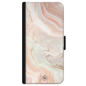 iPhone 12 mini flipcase - Marmer waves