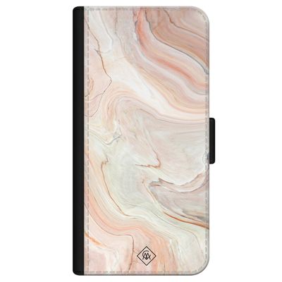 iPhone 12 mini flipcase - Marmer waves