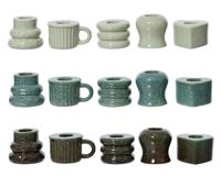 Kandelaar porselein l5b5h5 cm a15 U Decoris - Decoris