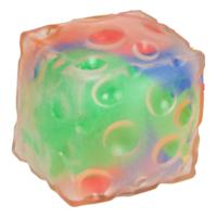 Toi-Toys Fun knijpkubus craters gevuld met klei