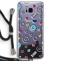 8-bit N°9: Samsung Galaxy S8 Transparant Hoesje met koord