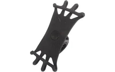 Telefoonhouder Edge EZ Fit - 360° - Siliconen - Zwart