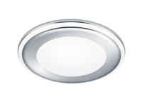 Trio Led inbouwlamp Aura 14,8cm grijs 652410106