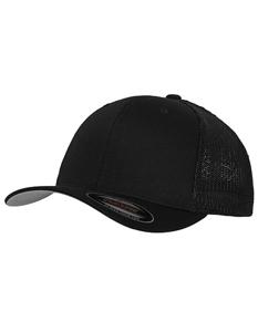 Flexfit FX6511 Flexfit Mesh Trucker Cap - Black - S/M