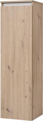 Saqu Gaia halfhoge kast links 35x34x120cm naturel eiken