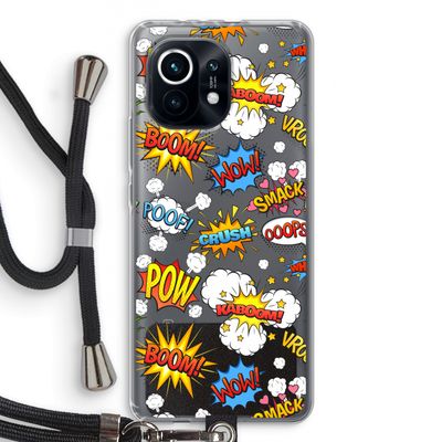 Pow Smack: Xiaomi Mi 11 Transparant Hoesje met koord