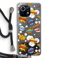 Pow Smack: Xiaomi Mi 11 Transparant Hoesje met koord