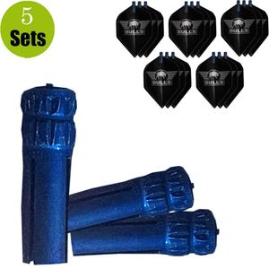 Bulls Flight Protector Aluminium 5-Pack – Blauw