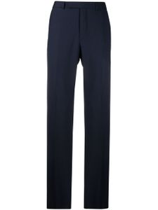 Zegna pantalon de costume à coupe slim - Bleu