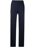 Zegna pantalon de costume à coupe slim - Bleu - thumbnail