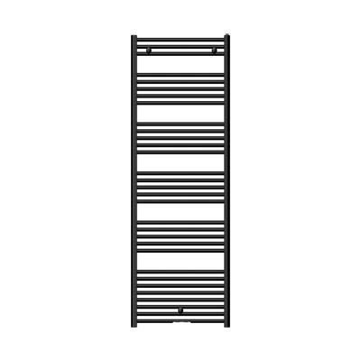 Handdoekradiator Van Marcke Basic 180/060 174.2x60 cm 900W Mat Zwart Van Marcke