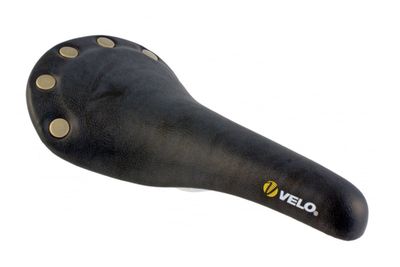 Velo Plush 1221 Vintage Zadel - Zwart
