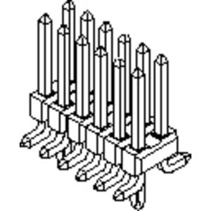 Molex Male header (standaard) 15916143 1 stuk(s)