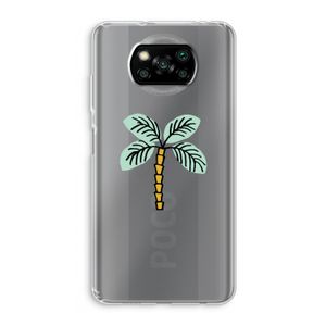 Palmboom: Xiaomi Poco X3 NFC Transparant Hoesje