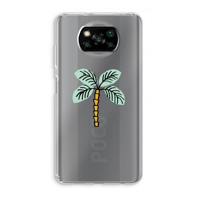 Palmboom: Xiaomi Poco X3 NFC Transparant Hoesje