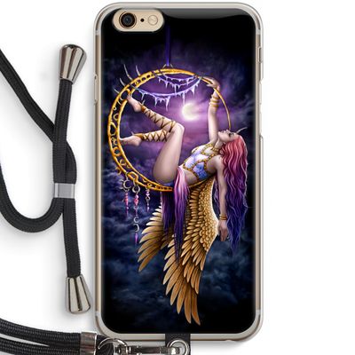 Aerial Angel: iPhone 6 / 6S Transparant Hoesje met koord