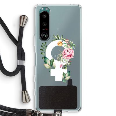Venus: Sony Xperia 5 III Transparant Hoesje met koord