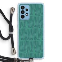 Swirls: Samsung Galaxy A52 Transparant Hoesje met koord