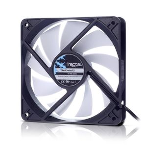 Fractal Design Silent Series R3 50mm PC-ventilator Zwart, Wit (b x h x d) 50 x 10 x 50 mm