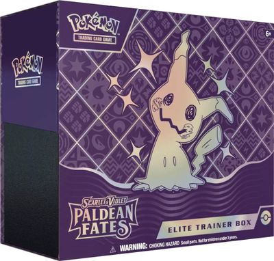 Pokemon TCG Scarlet & Violet Paldean Fates Elite Trainer Box