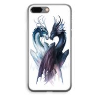Yin Yang Dragons: iPhone 8 Plus Transparant Hoesje