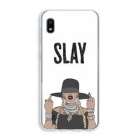 Slay All Day: Samsung Galaxy A10 Transparant Hoesje