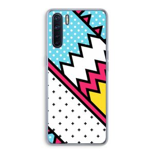 Pop Art #2: Oppo A91 Transparant Hoesje