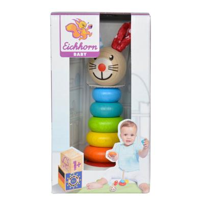 Eichhorn baby stapelspel dier, 7dlg.