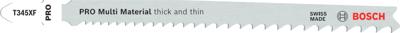 Bosch Accessoires Decoupeerzaagblad T 345 XF Progressor for Wood and Metal 3st - 2608634993
