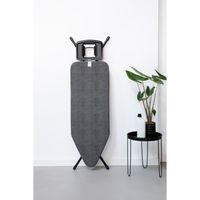 Brabantia strijkplankhoes C 124x45cm 4mm schuim denim black - thumbnail