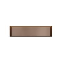 Hotbath &More Inbouwnis - 30 x 120 x 10 cm - Frameless - met LED-verlichting - Tuscan Bronze