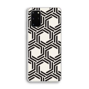 Geometrisch patroon: Samsung Galaxy S20 Plus Transparant Hoesje